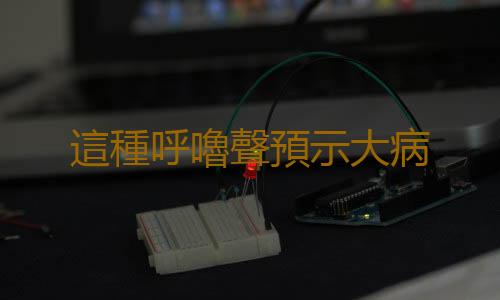 這種呼嚕聲預示大病